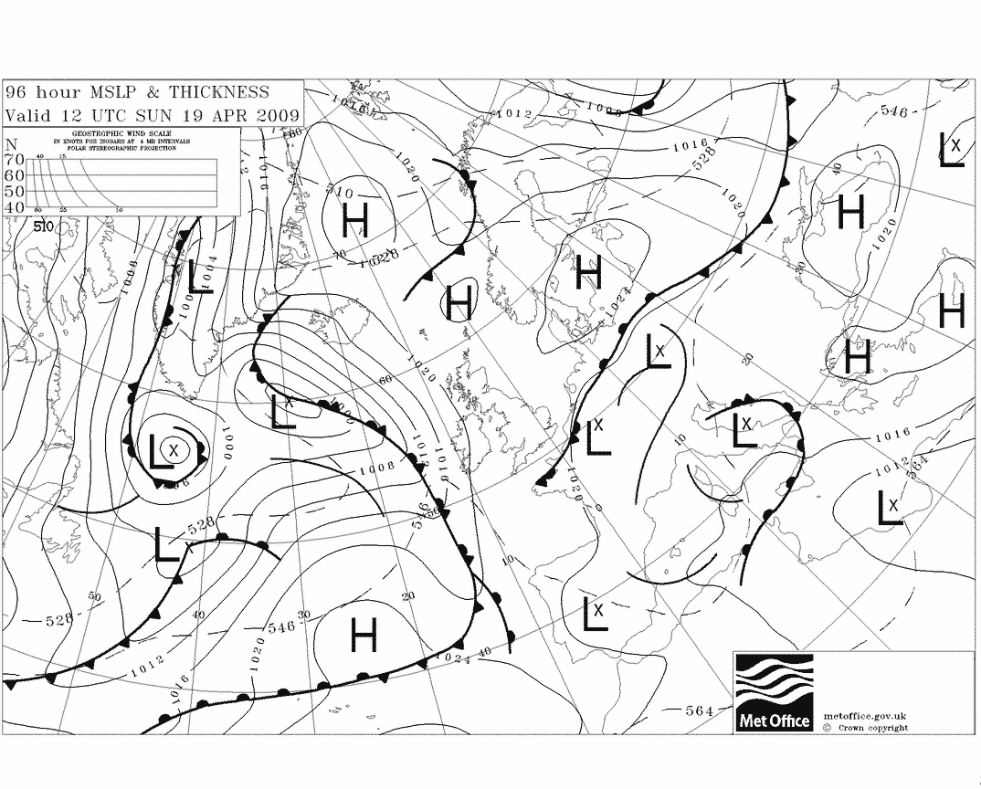 Uk Synoptic Charts Bracknell